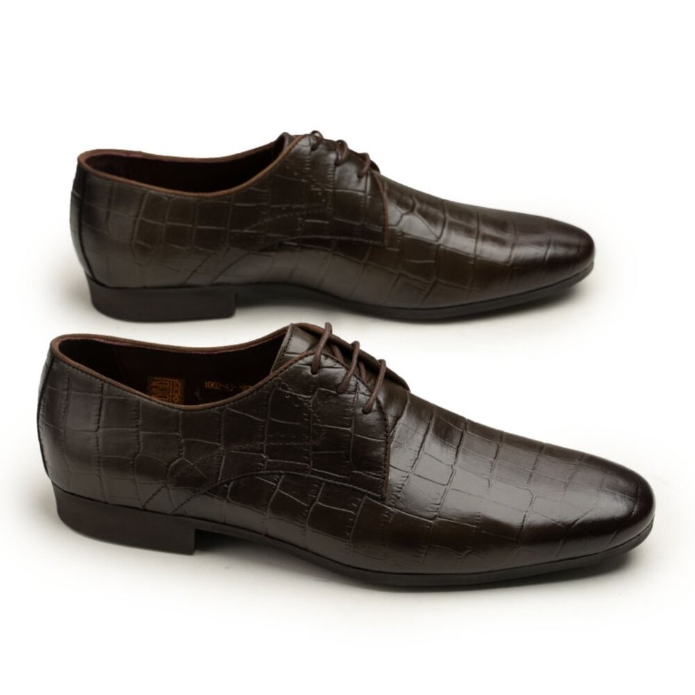 Bashwood Handamde Brown Leather Oxfords for Men